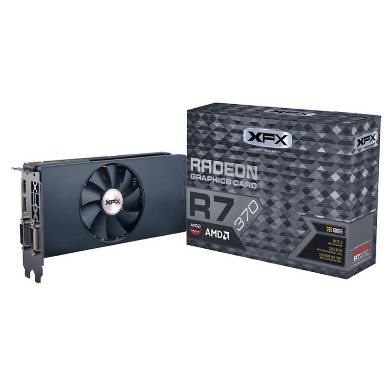 Komponenter - XFX Radeon R7 370 Core Edition HDMI DP 2xDVI 2GB