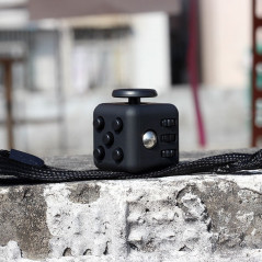 Fidget spinner & fidget cube - Petit Fidget Cube svart (mini)