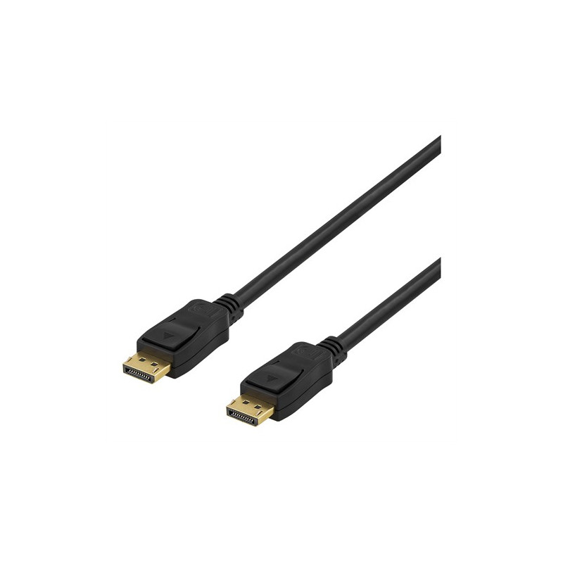 Skärmkabel & skärmadapter - DisplayPort-kabel DP 1.2 med 4K UHD 5 meter
