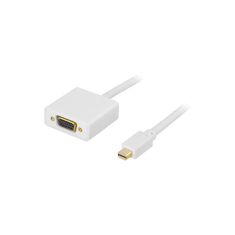 Skärmkabel & skärmadapter - Mini DisplayPort till VGA Hona-adapter kabel