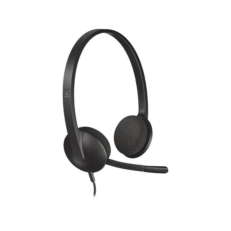 Chatheadset - Logitech H340 USB-headset