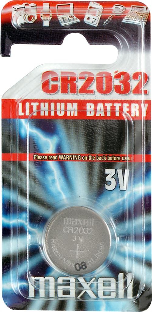 Maxell CR2032 batteri 1-pack knappcellsbatteri