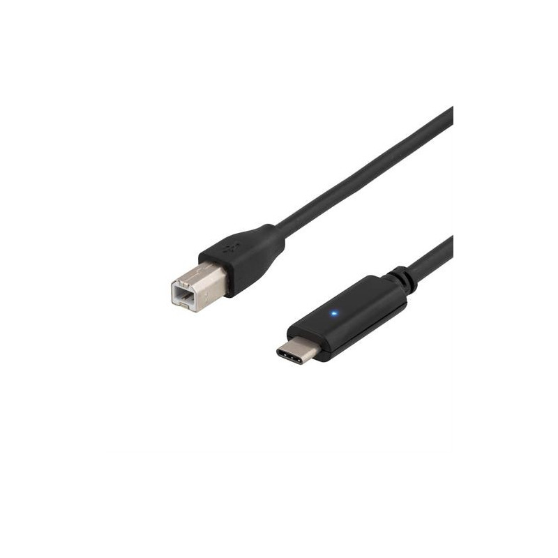 USB-kablar & USB-hubb - USB-C till USB Typ B 2 meter