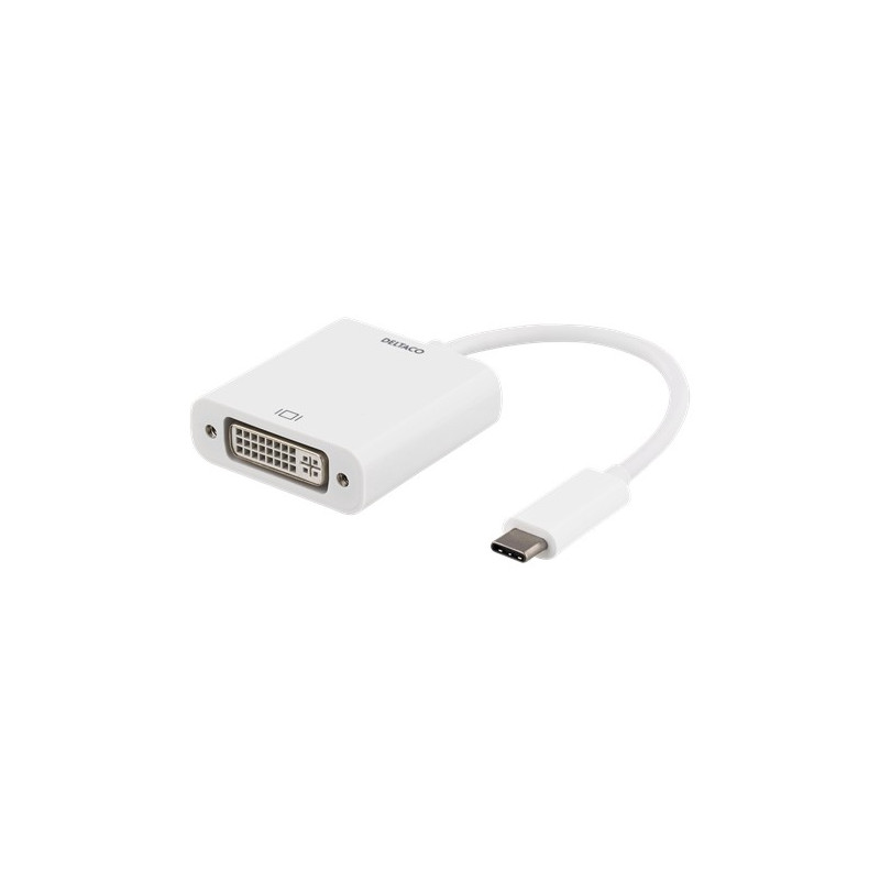 - USB-C till DVI-adapter