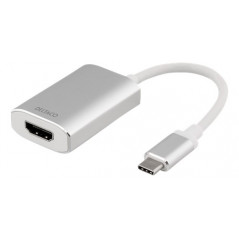 Skärmkabel & skärmadapter - USB-C till HDMI-adapter med USB-C-laddport