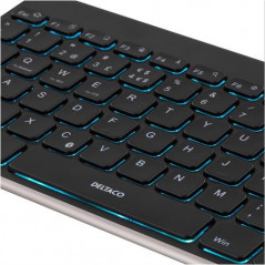 Tangentbord till surfplatta - Deltaco bakgrundsbelyst bluetooth-tangentbord i miniformat