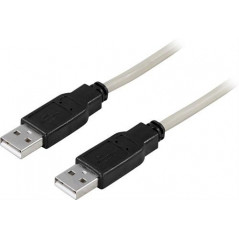 USB-kablar & USB-hubb - USB-kabel 3 meter USB A till USB A