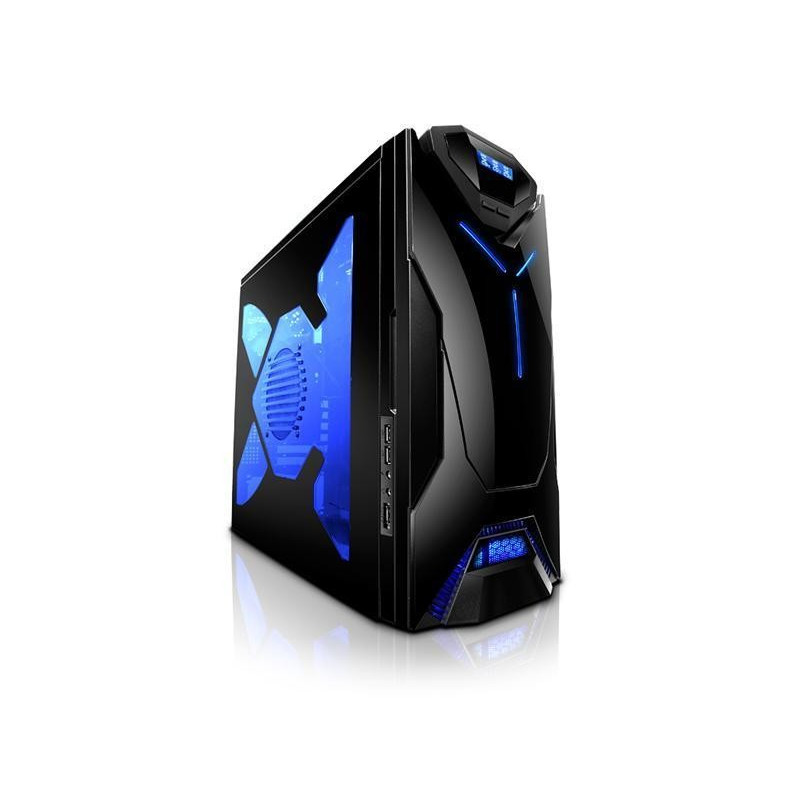 Komponenter - NZXT Guardian 921 blå Miditower chassi