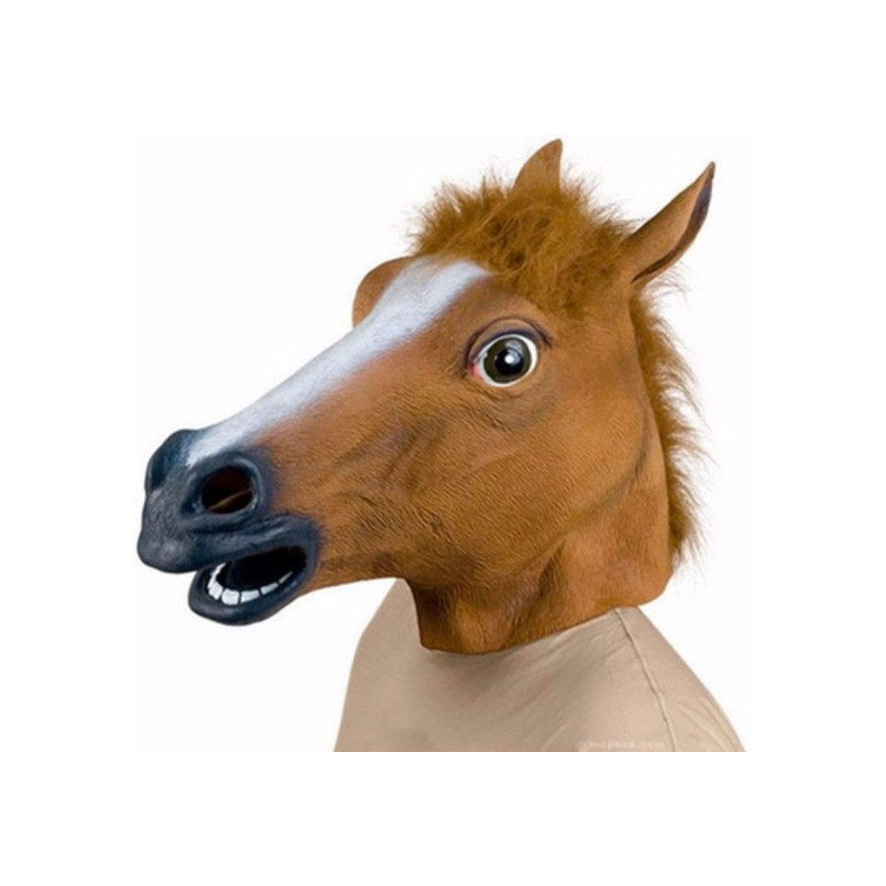 Annat kul - Hästmask i latex