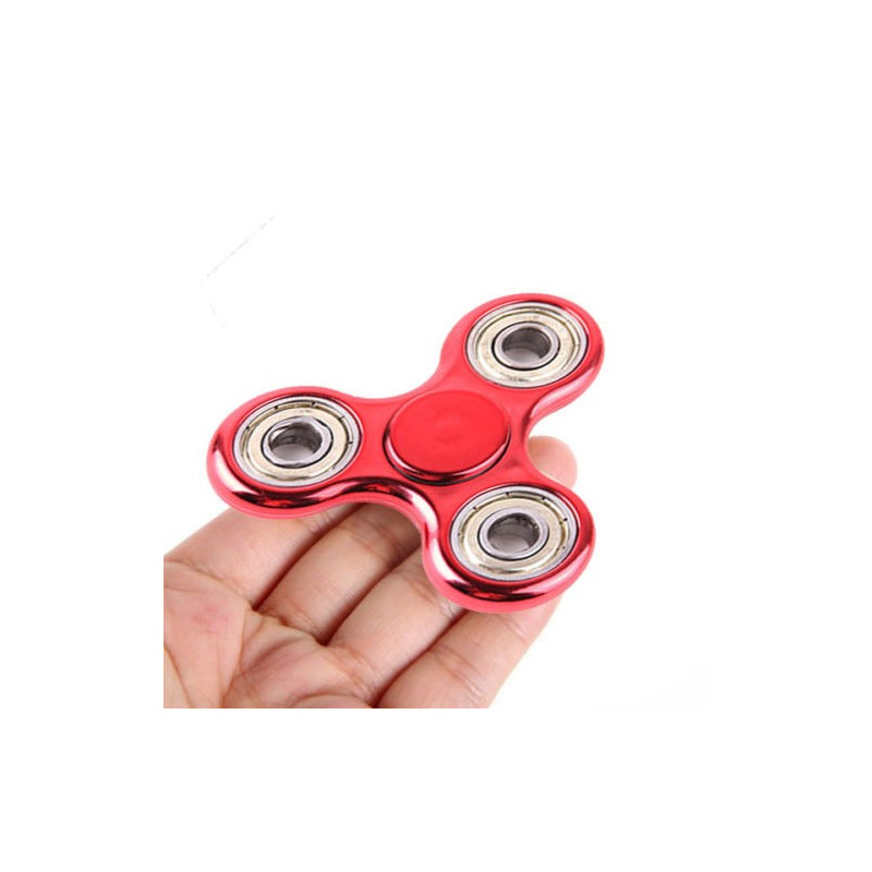 Fidget spinner & fidget cube - Fidget Spinner rosa-röd färgad