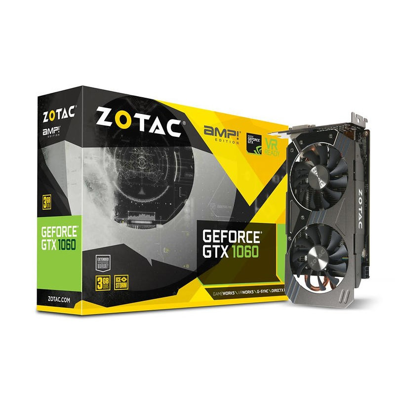 Komponenter - ZOTAC GeForce GTX 1060 3GB AMP! Edition