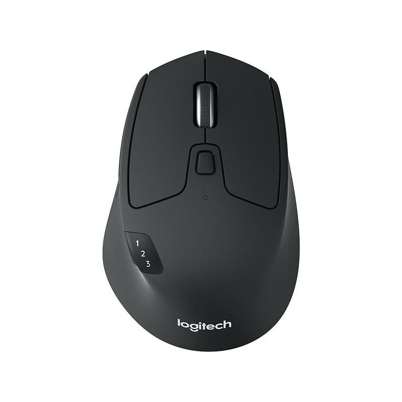 Trådlös mus - Logitech M720 Triathlon bluetooth-mus med Unifying och 8 knappar