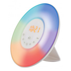 Radio & stereo - Väckarklocka med wake-up light och FM-radio