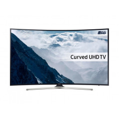 TV-apparater - Samsung Curved 65-tums 4K UHD-TV