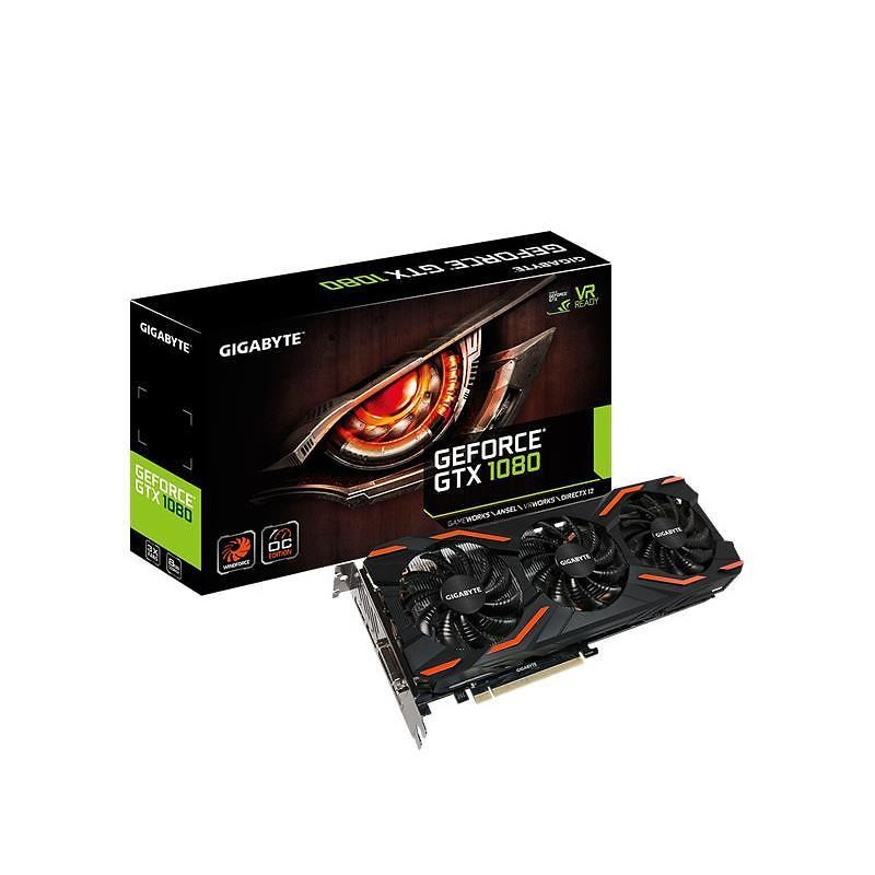 Komponenter - Gigabyte GeForce GTX 1080 Windforce 3X OC 8GB