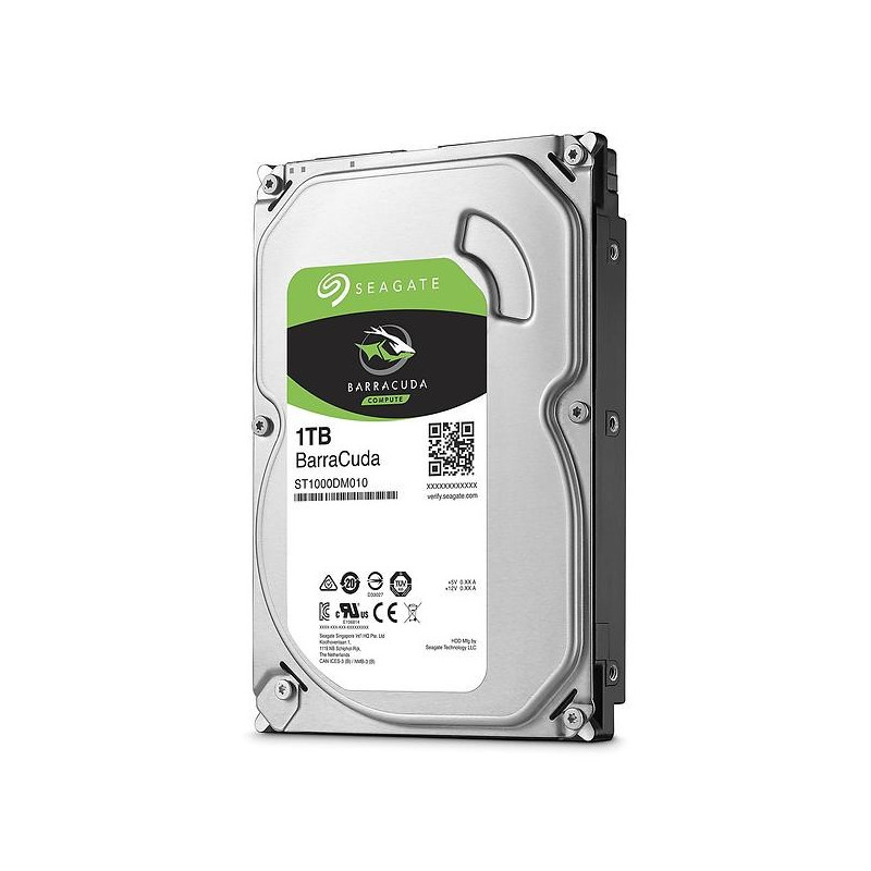 Interna hårddiskar - 1TB Seagate Barracuda HD 3,5" SATAIII 7200rpm 64MB