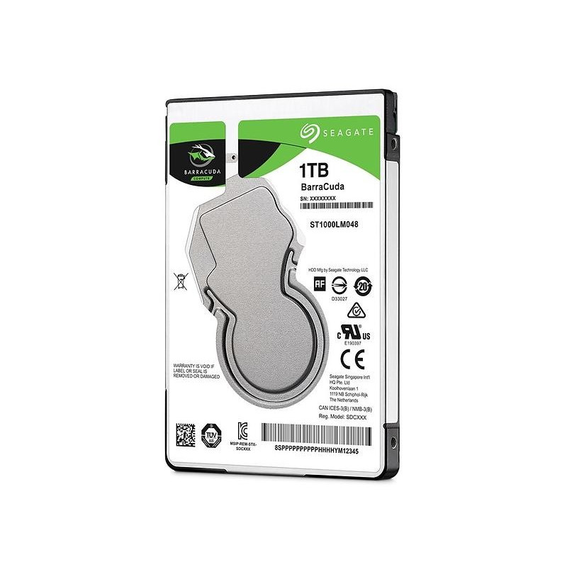 Interna hårddiskar - Seagate Barracuda 1TB 2.5" intern hårddisk