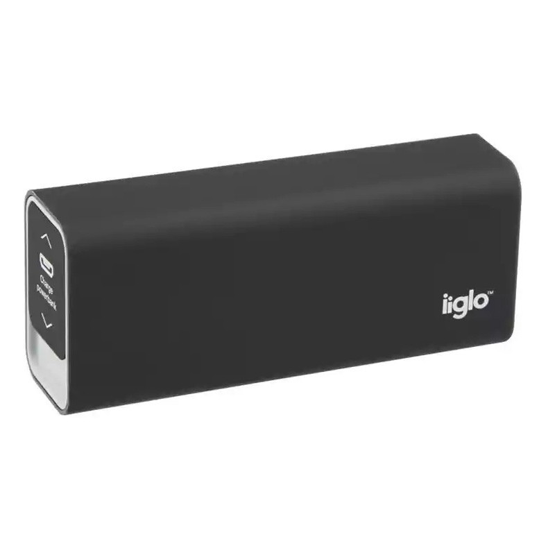 Portabla batterier - iiglo PowerBank batteri på 3000mAh