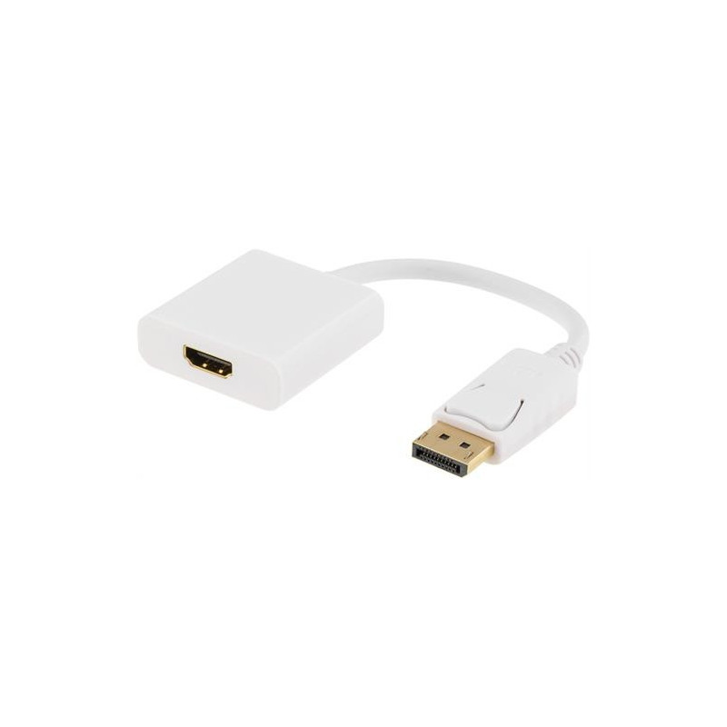 Skärmkabel & skärmadapter - Aktiv DisplayPort till HDMI-adapter med ljud