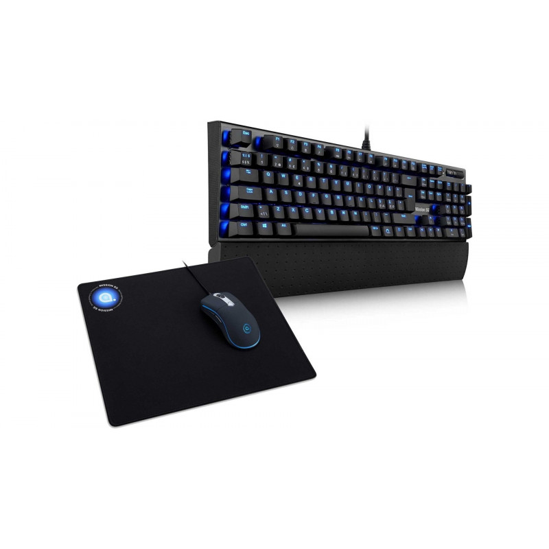 Gaming-tangentbord - Mission SG gaming-tangentbord med mus och musmatta