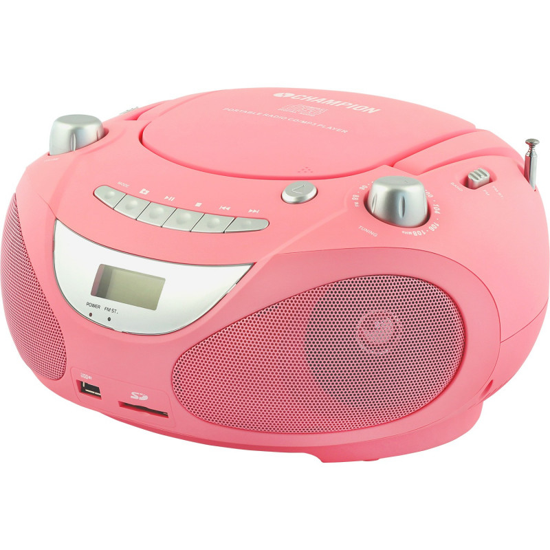 Radio & stereo - Champion boombox med CD, radio och MP3-uppspelning