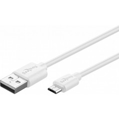 MicroUSB-kabel för snabbladdning, 1 meter