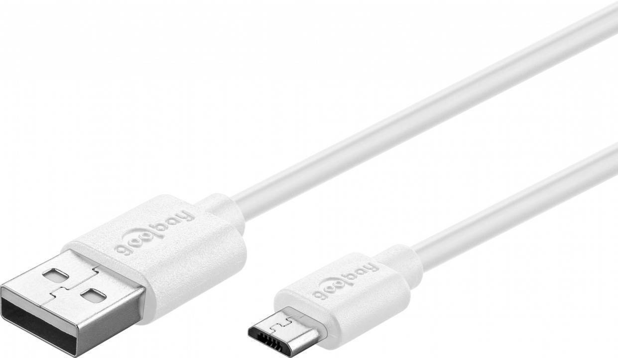 MicroUSB-kabel för snabbladdning, 1 meter