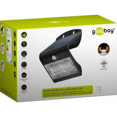 Belysning - Solcellsdriven utomhusbelysning med rörelsedetektor (3.2W)