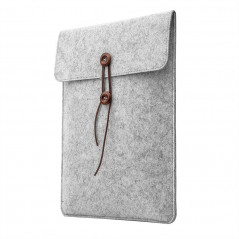 Sleeve - Grått fodral i filt till MacBook Air