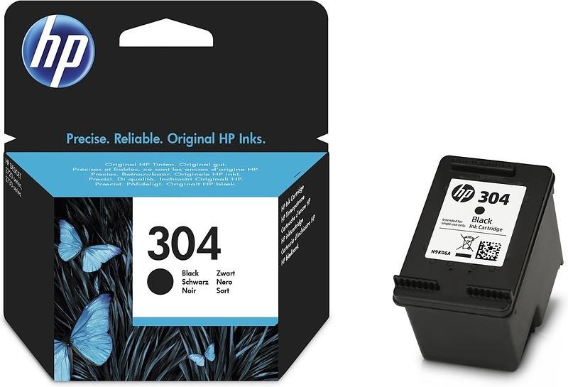 Bläckpatron HP 304 Svart