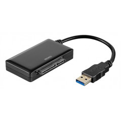 Dockningsstation för hårddisk - USB 3.0-adapter för intern 2.5" och 3.5" SATA-hårddisk