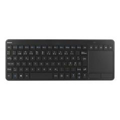 Deltaco trådlöst tangentbord med musplatta/trackpad/touchpad perfekt för HTPC