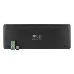 HTPC-tangentbord - Deltaco trådlöst tangentbord med musplatta/trackpad/touchpad perfekt för HTPC