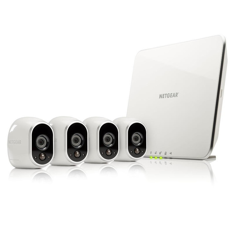 Digital videokamera - Netgear Arlo VMS3430 Basstation med 4st kameror