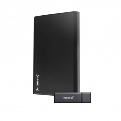 2,5" extern hårddisk - Intenso extern hårddisk 1TB USB 3.0 + 8GB USB-minne