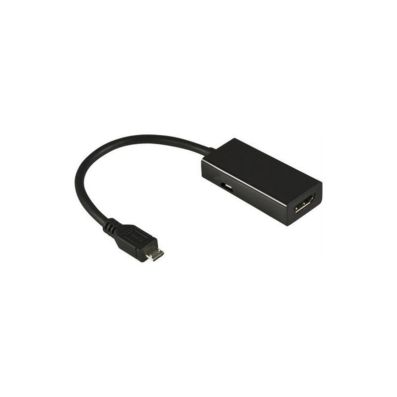 Skärmkabel & skärmadapter - MHL till HDMI-adapter för Samsung, Sony, HTC m.fl.