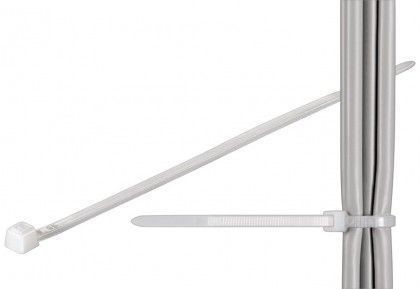 Buntband 100-pack vitt (10 cm)
