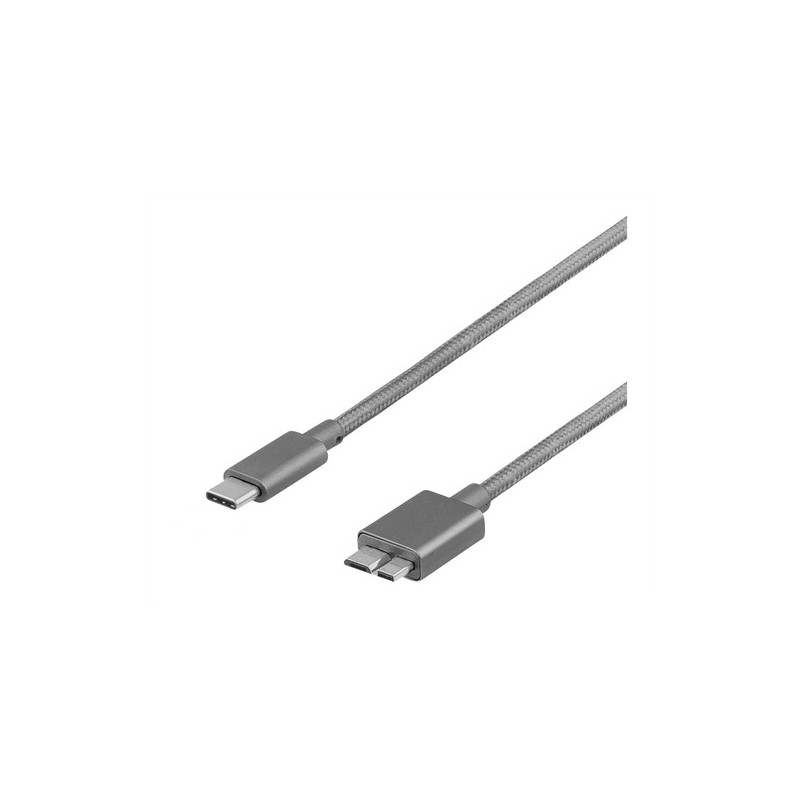 USB-kablar & USB-hubb - USB-C till USB micro B 1 meter
