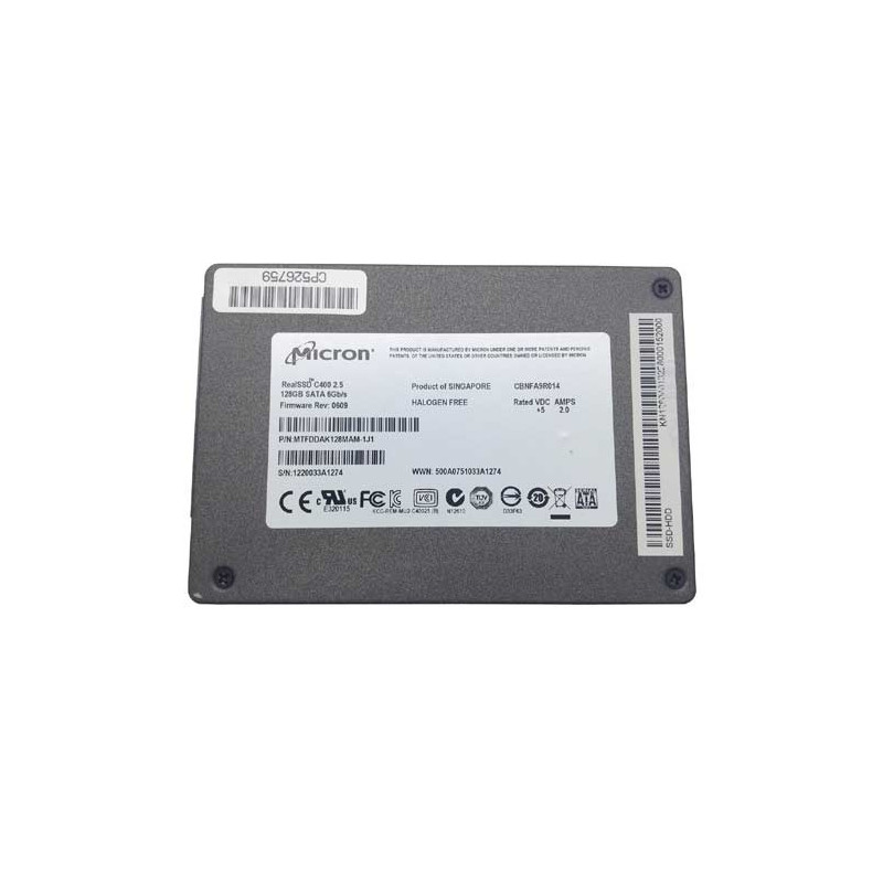 Interna hårddiskar - Micron SSD-hårddisk 128GB (beg)