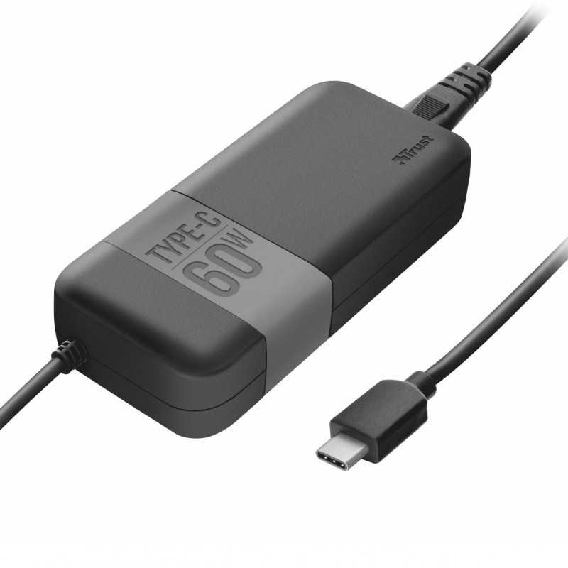 Universal laddare dator - Trust USB-C-laddare 60W för bärbara datorer