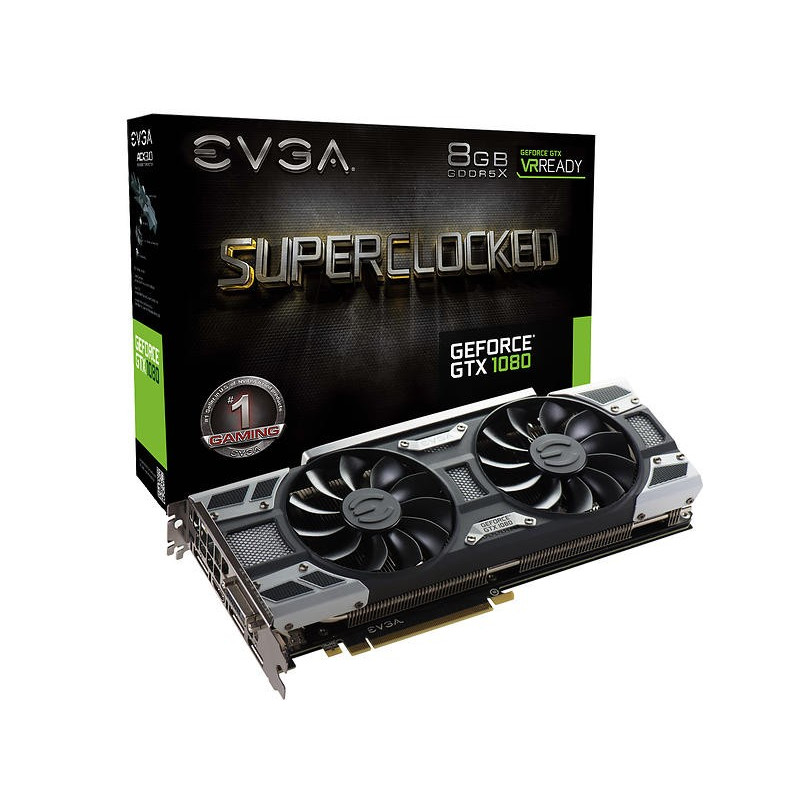 Komponenter - EVGA GeForce GTX 1080 OC 8GB