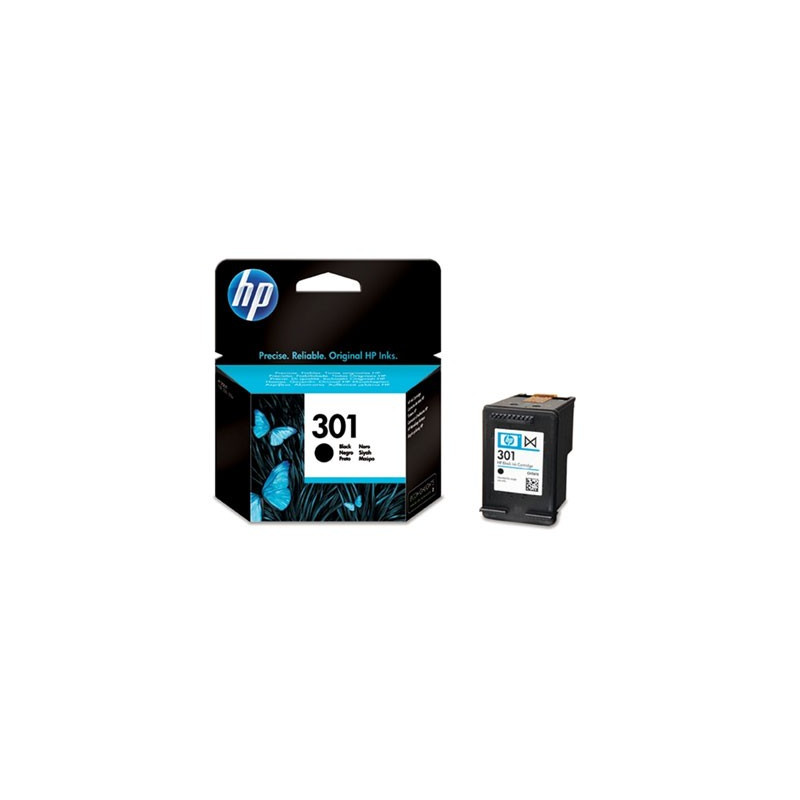 Bläckpatron HP svart Skrivare/Printer tillbehör - Bläckpatron HP 301 CH561EE svart