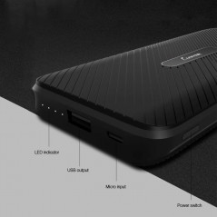 Portabla batterier - Luxor PowerBank batteri på 10000mAh 2.1A