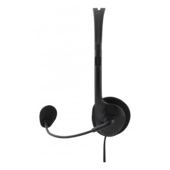 Chatheadset - Deltaco headset 1x 3.5 mm 4-polig