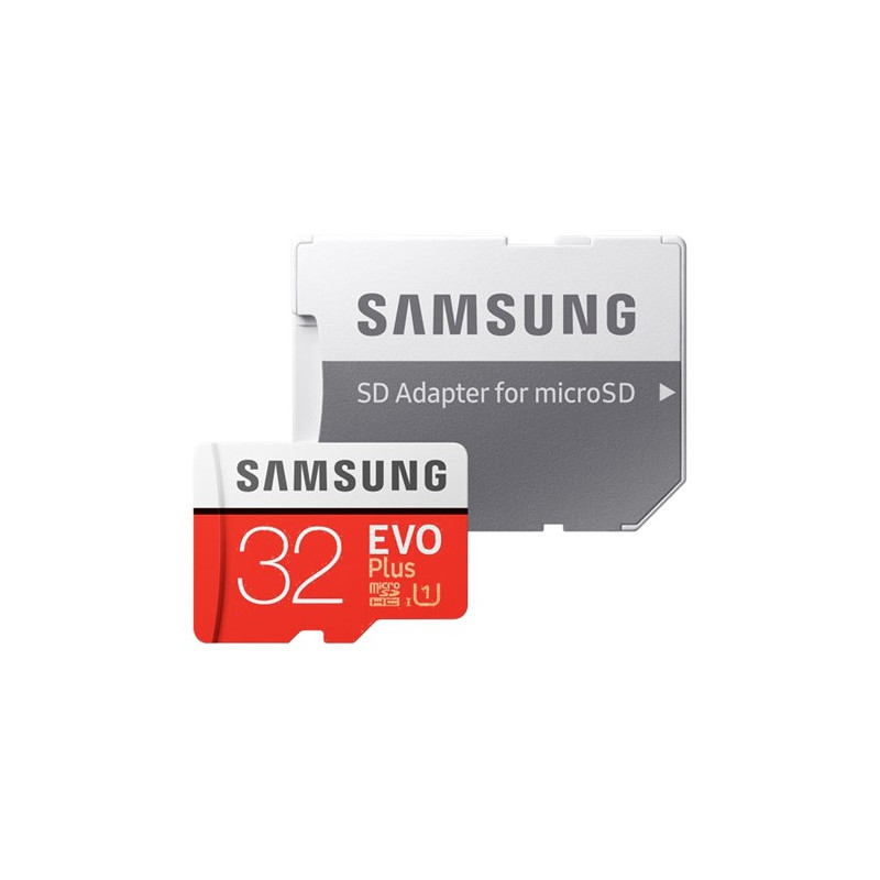 Minneskort - Samsung minneskort microSDHC + SDHC 32GB (Class 10 UHS-I)