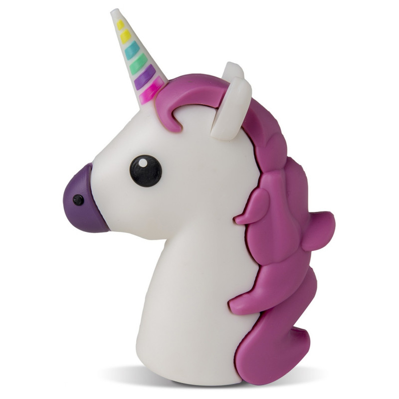 Portabla batterier - Unicorn emoji powerbank 2200mAh