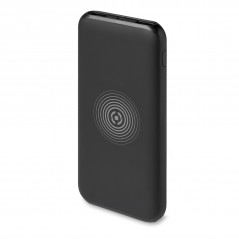 Portabla batterier - PowerBank 6000mAh med trådlös Qi-laddning