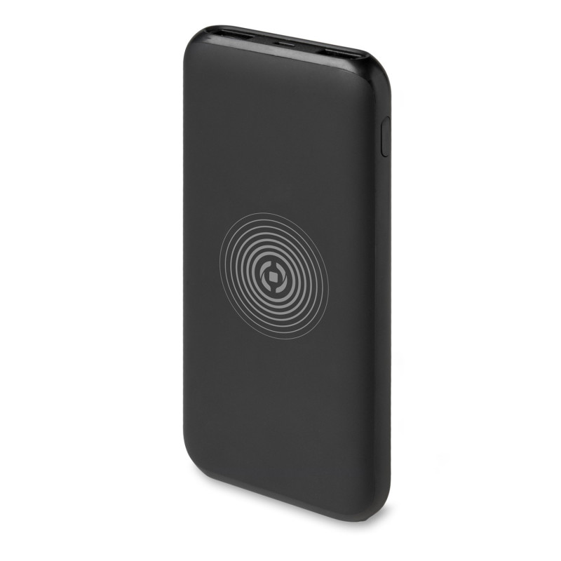 Portabla batterier - PowerBank 6000mAh med trådlös Qi-laddning