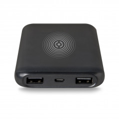 Portabla batterier - PowerBank 6000mAh med trådlös Qi-laddning
