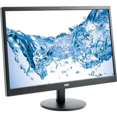 15 - 24" Datorskärm - AOC 24" LED-skärm med högtalare (Fyndvara)